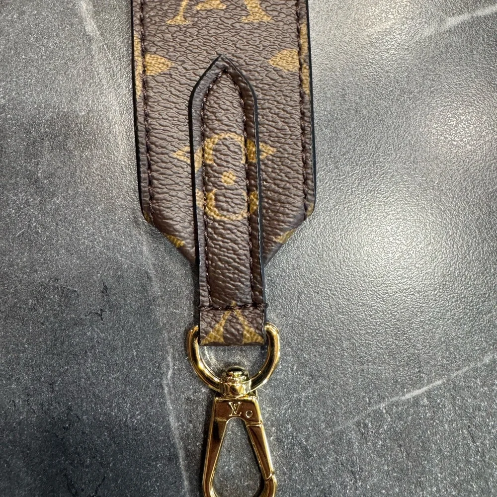 Louis Vuitton Bandouliere Monogram and Black Bag Strap